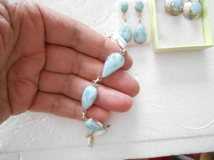 Larimar-Set - Schmuck - Bild 6