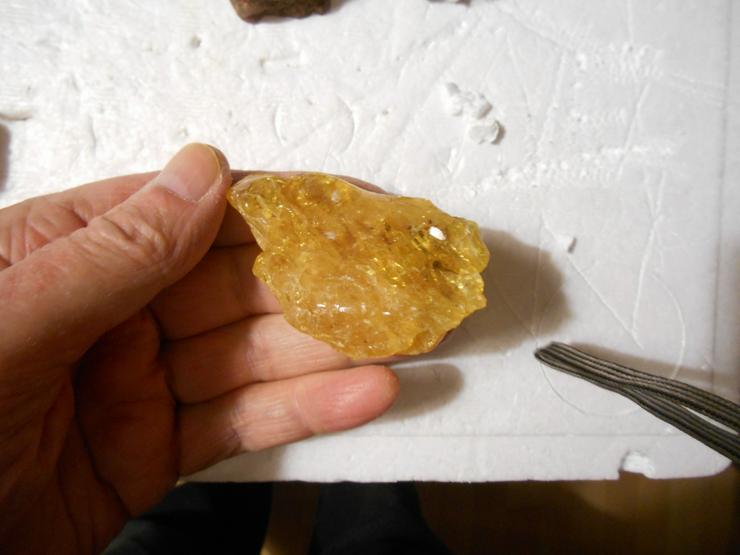 Rubin...Kopal..Pyrit..Saphir...Bergkristall.. - Edelsteine & Fossilien - Bild 5