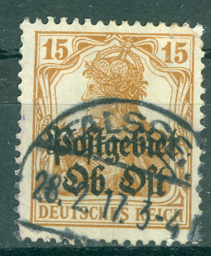 Bild 1: Deutsche Besetzungsausgabe 1914-18 Ober Ost,  