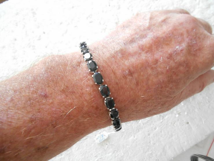 Bild 3: schwarzes Saphir-Armband