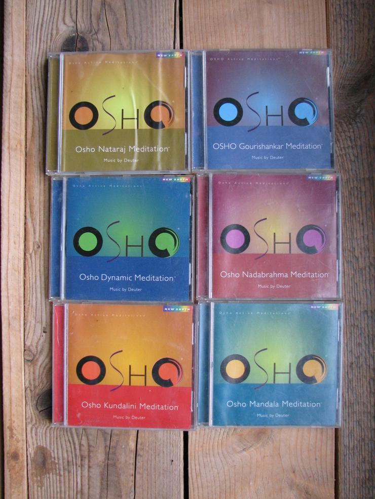Osho Meditations CDs 7 Stück