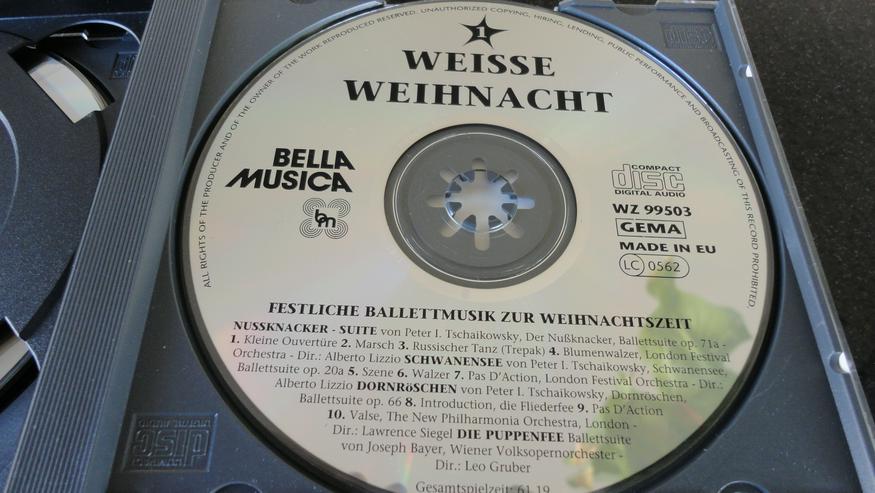 Bild 5: Weisse Weihnacht  Die schönsten Lieder zur Weihnachtszeit 3 CD-Set