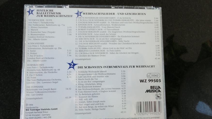 Bild 2: Weisse Weihnacht  Die schönsten Lieder zur Weihnachtszeit 3 CD-Set