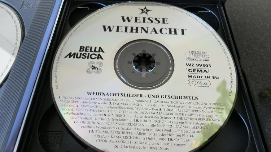 Weisse Weihnacht  Die schönsten Lieder zur Weihnachtszeit 3 CD-Set - CD - Bild 4