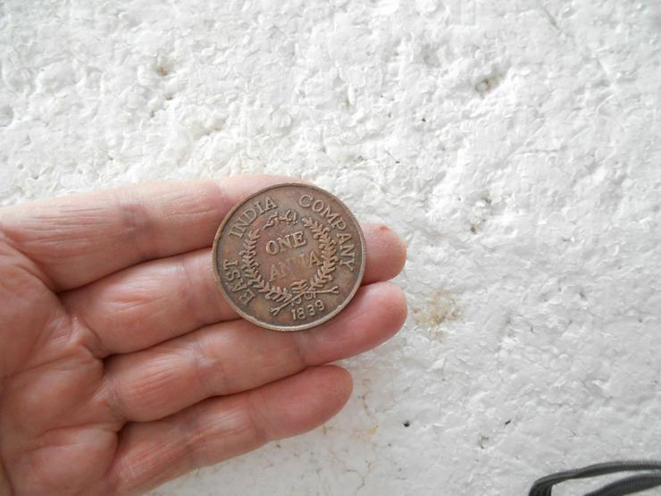 Glücks-Münze aus Indien - Esoterik - Bild 2
