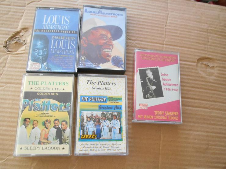 Platters...Teddy Stauffer....Louis Armstrong - Musikkassetten - Bild 1