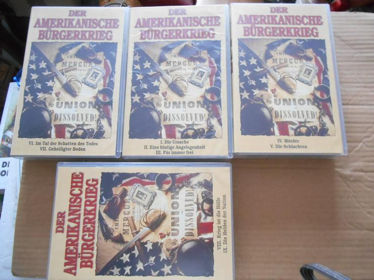 Der amerikanische Bürgerkrieg - VHS-Kassetten - Bild 1