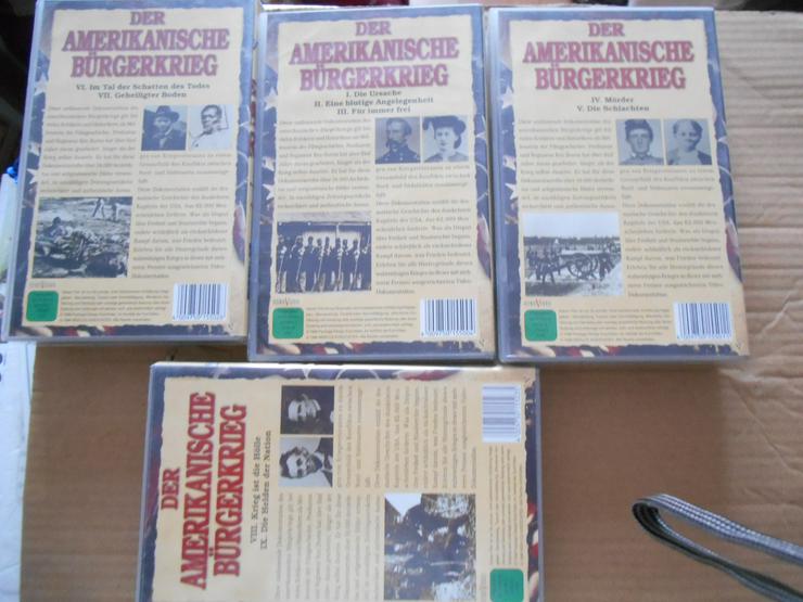 Der amerikanische Bürgerkrieg - VHS-Kassetten - Bild 2
