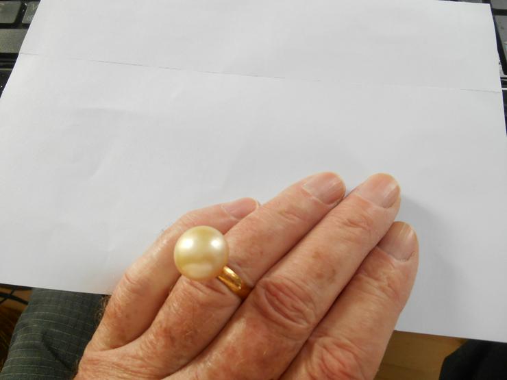 Bild 3: Südsee-Perlen Ring......