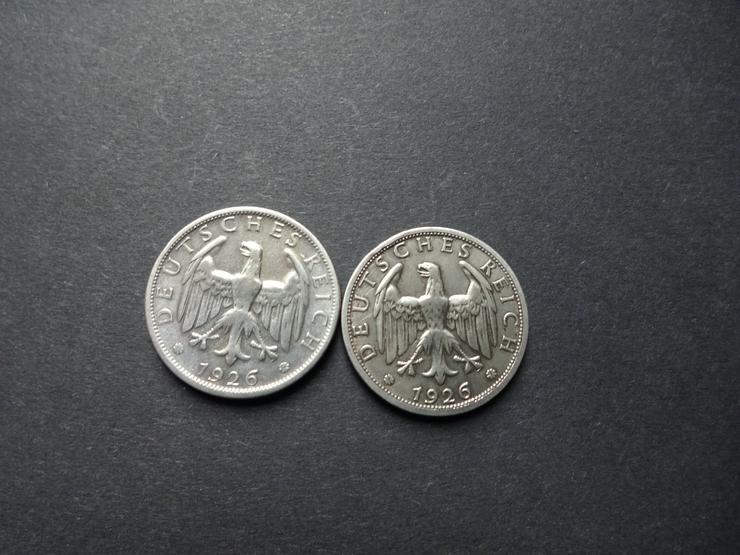 2 Reichsmark 1926 D - Deutsche Mark - Bild 2