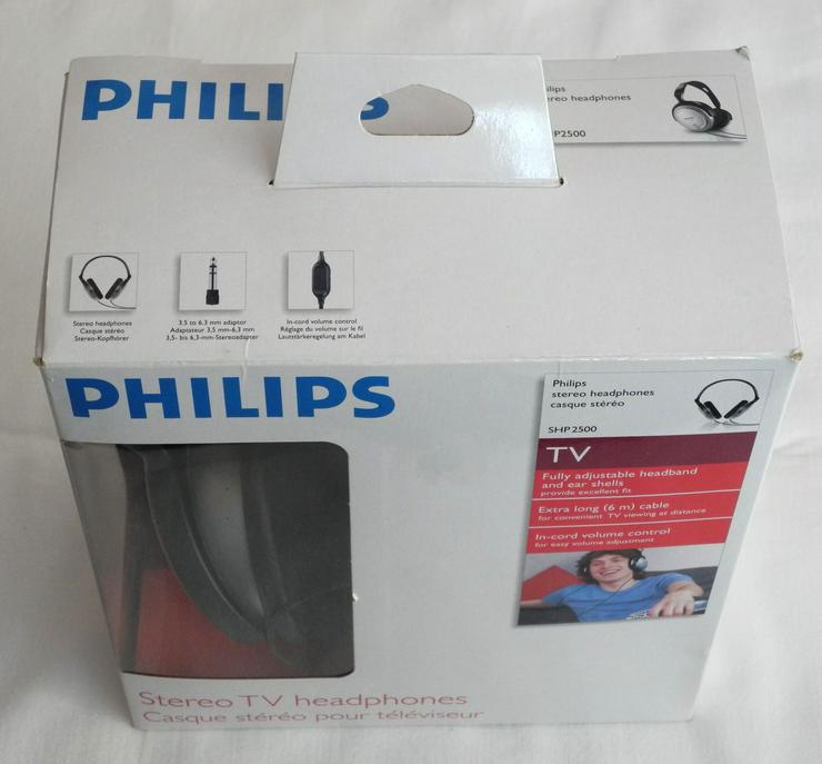 Philips SHP2500 - Kopfhörer - ohrumschließend - kabelgebunden - Kopfhörer - Bild 5