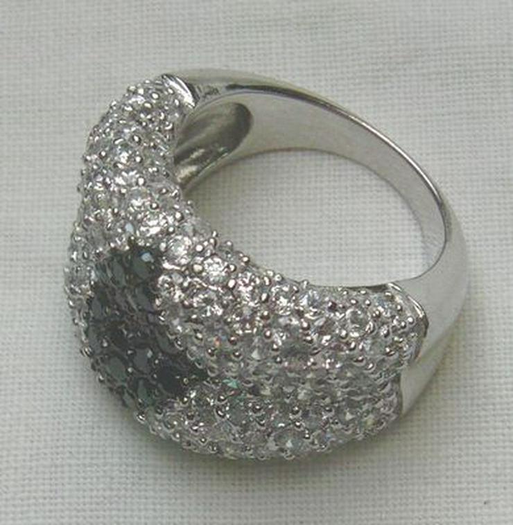 Silberschmuck, Ring 925 Silber, Weistopas - Ringe - Bild 4