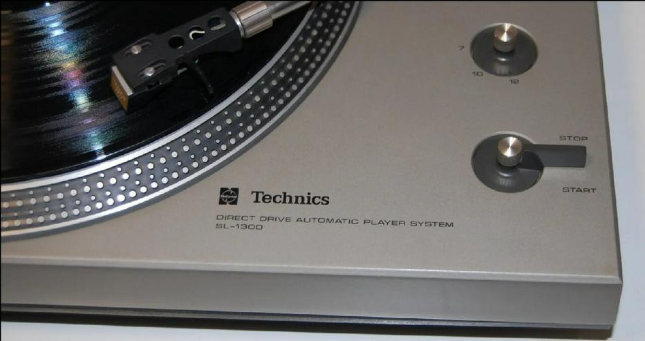 Bild 5: Technik SL-1300 Plattenspieler
