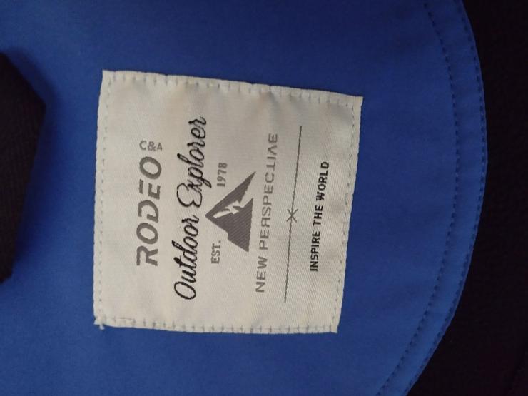 Bild 4: Softshell Jacke blau Damen Rodeo Tecwear Outdoor Gr. 48 Waterproo