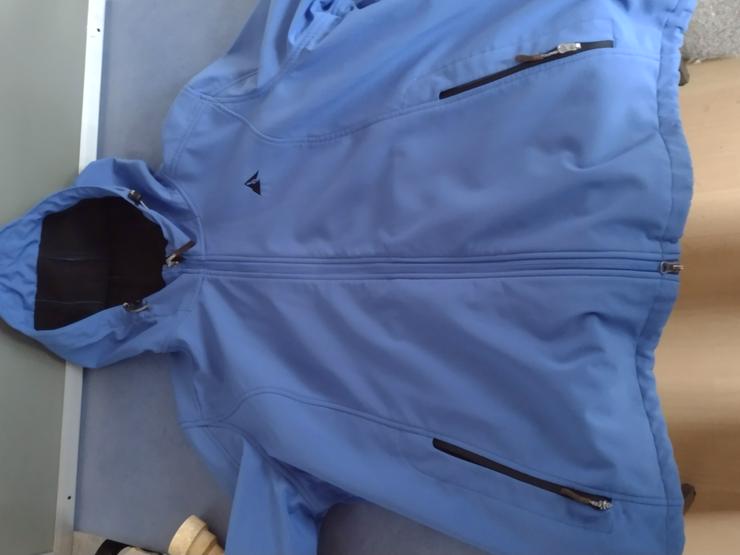 Bild 15: Softshell Jacke blau Damen Rodeo Tecwear Outdoor Gr. 48 Waterproo