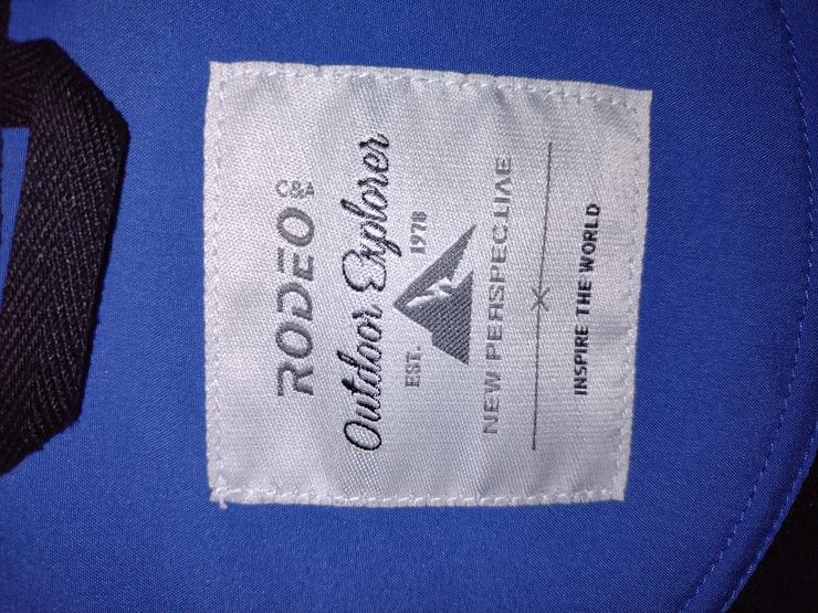 Bild 3: Softshell Jacke blau Damen Rodeo Tecwear Outdoor Gr. 48 Waterproo