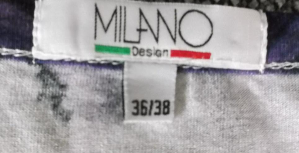 Bild 3: MILANO italy Design Shirt Gr. 36/38, zum Knöpfen, mit Glitzer