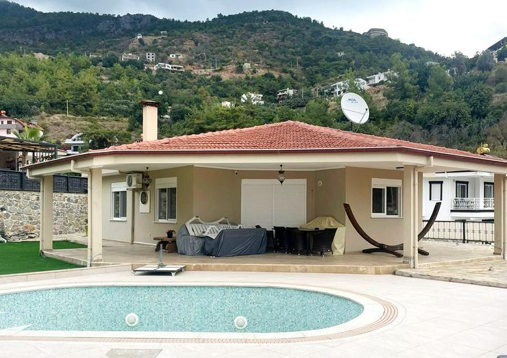 Bild 1: Türkei, Alanya, private 3 Zi.  Villa mit Pool und Garten, ruhige Wohnlage,1037