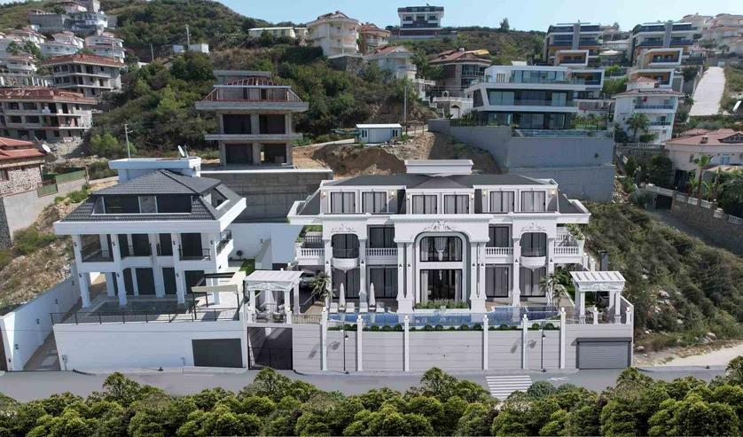 Türkei, Alanya.7 Zi.  Luxus-Villa,  gigantischer Meer- Blick, 801 - Ferienhaus Türkei - Bild 2