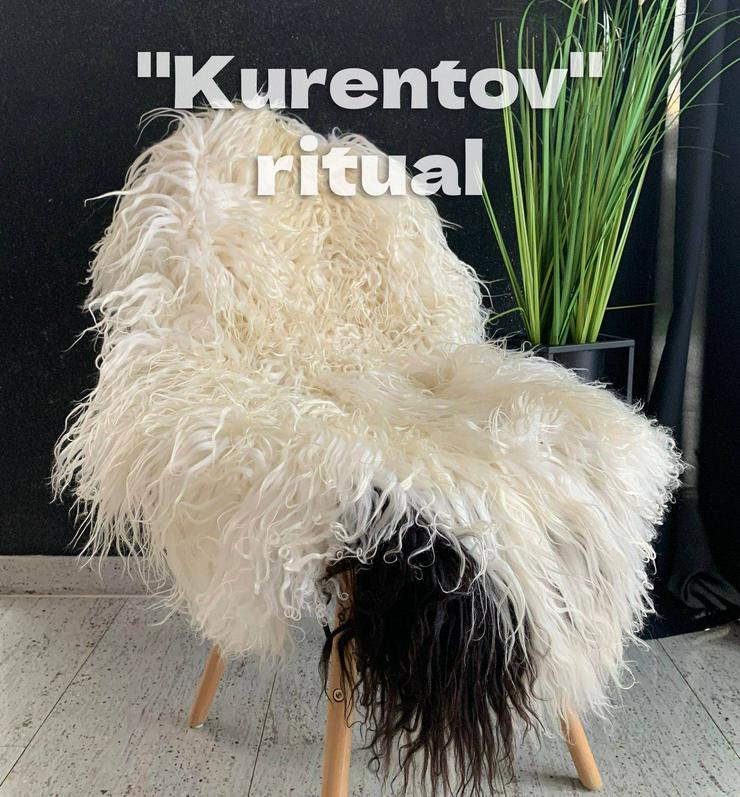 LANGHAARIGES SCHAFFELL „Kurentow“-Ritual