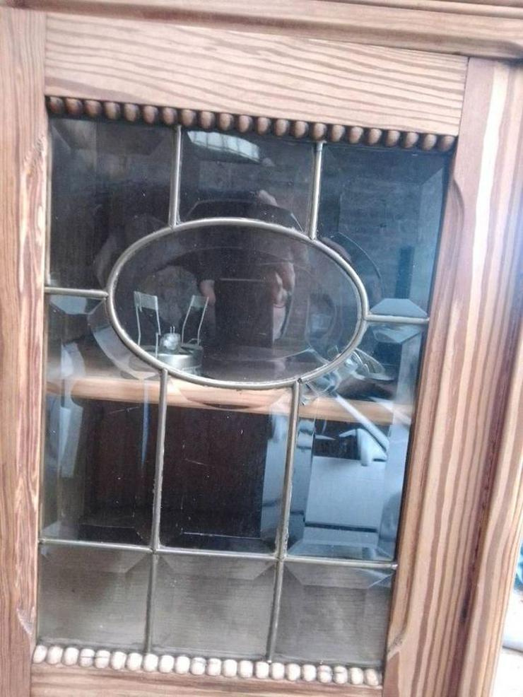 Bild 5: ANTIKer wunderschöner Küchenschrank mit Facettenschliffglas