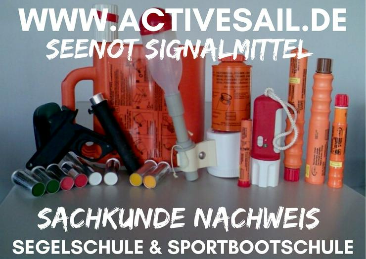 Seenot Signalmittel Sachkunde Nachweis - SKN Schein Seminar in Nürnberg - Franken - Bayern - Segelboote - Bild 1