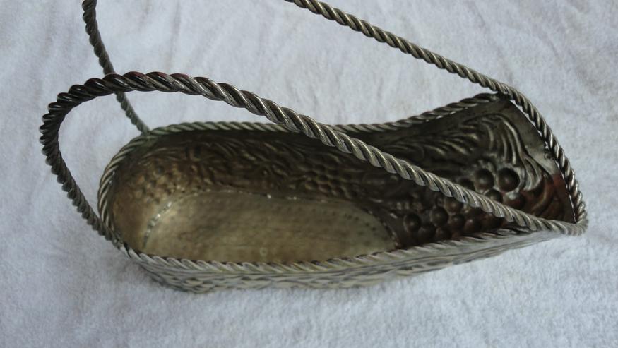 Bild 4: Jugendstil Flaschenkorb Halter von ca. 1910