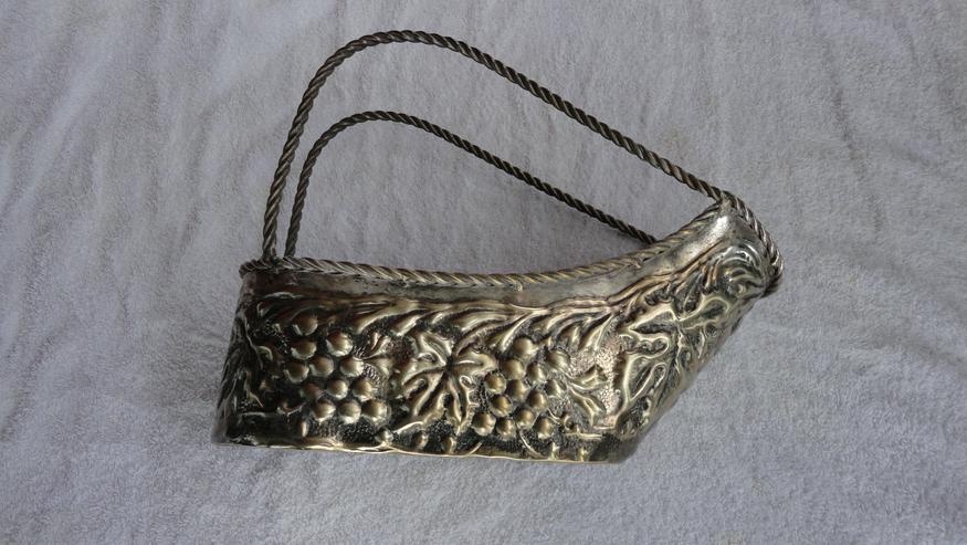 Bild 2: Jugendstil Flaschenkorb Halter von ca. 1910