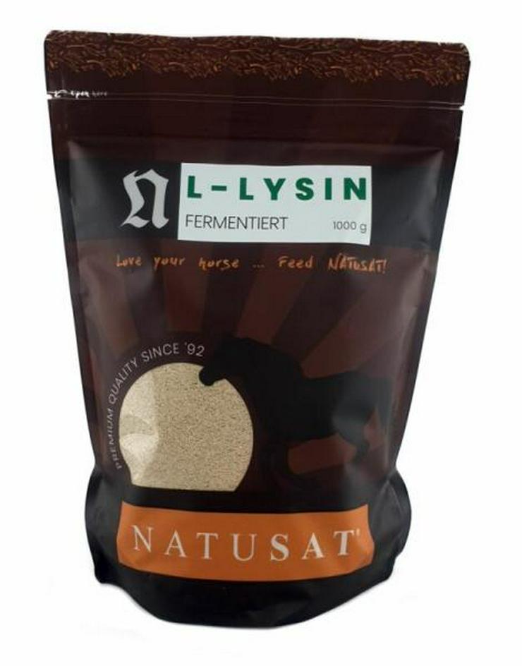 Natusat L-Lysin Fermentiert: Das ideale Ergänzungsfuttermittel für Pferde 1kg - Futter - Bild 1