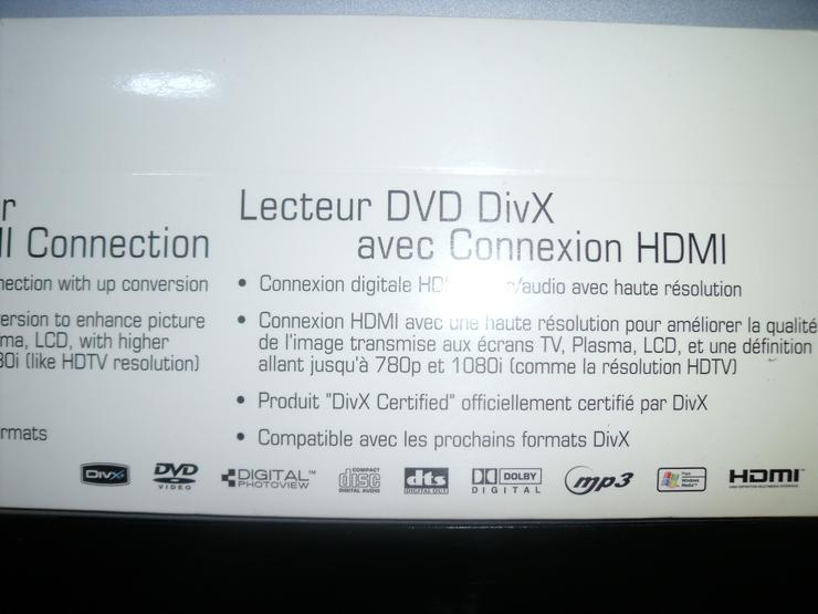 Bild 5: DVD Player Thomson USB, DviX, HDMI , Full HD. Mit FB.+ Silber  Kulon.