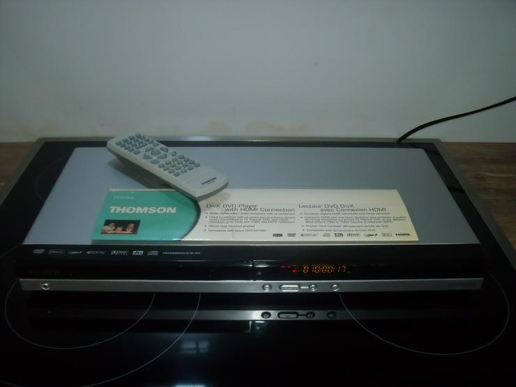 DVD Player Thomson USB, DviX, HDMI , Full HD. Mit FB.+ Silber  Kulon.