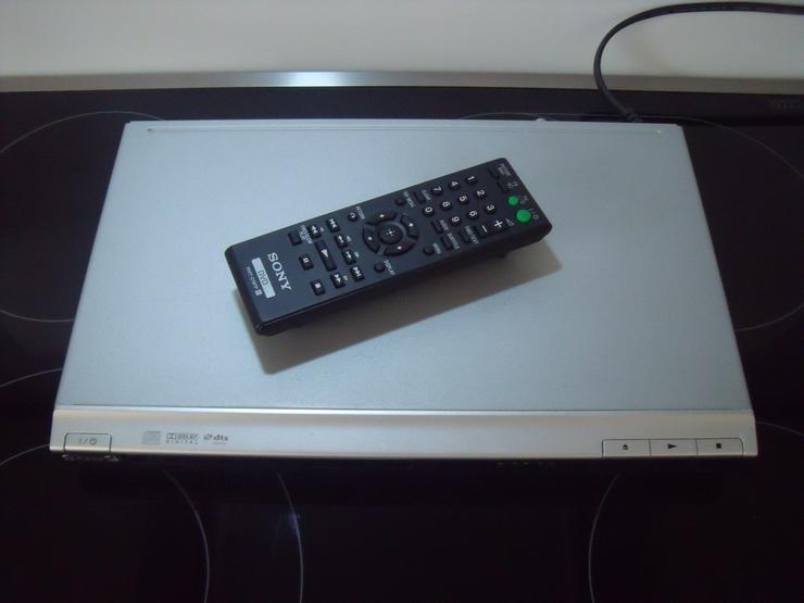 Bild 2: DVD Player Sony mit FB DviX, USB, Fast neu. + Silber  Kette.