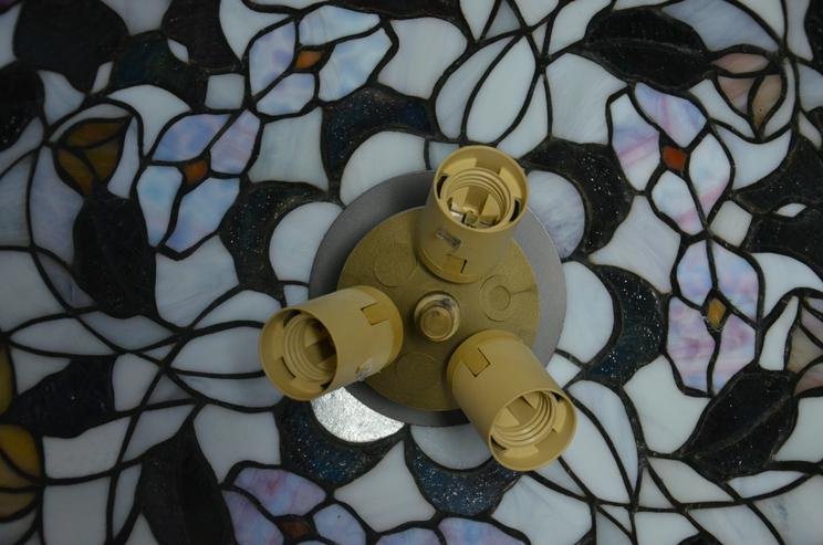 Bild 8: Deckenleuchte im Tiffany-Stil. Hersteller Honsel
