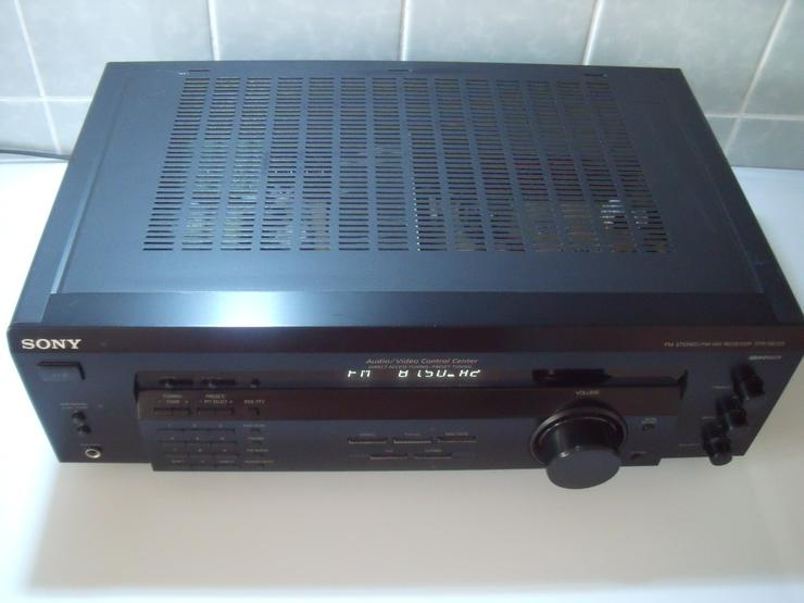 Bild 9: Pioneer D-511 voll funktioniert. 5,1 Receiver. Sony  und  Pioneer