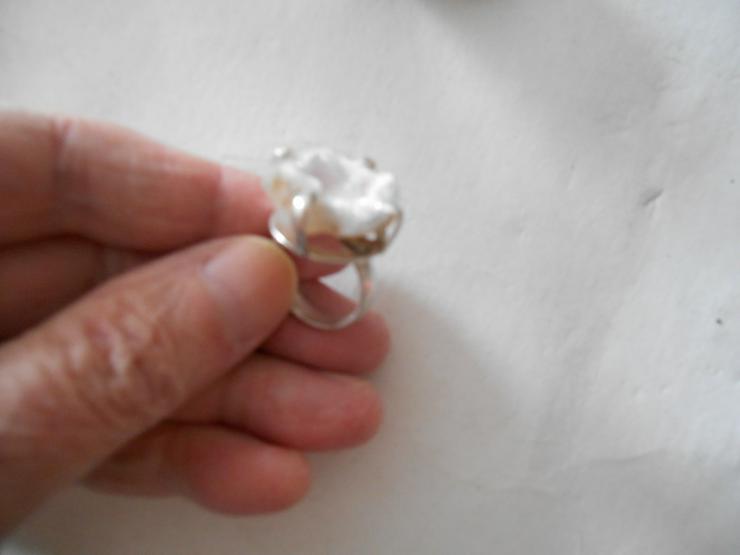 Bild 4: Rubin Ring.........Bergkristall-Druse Ring