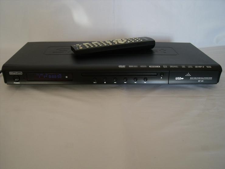Bild 4: DVD Player Silver Crest 6015 USB, DviX, Mit  FB + Silber  kette.