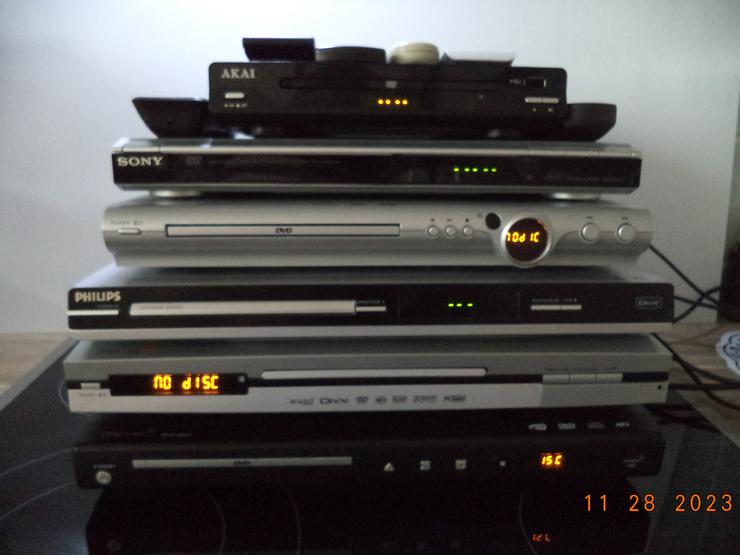 Bild 5: DVD Player 6 Stück Mit Fernbedienung DviX ,USB . Alle  funktioniert  100%