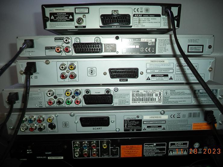 Bild 8: DVD Player 6 Stück Mit Fernbedienung DviX ,USB . Alle  funktioniert  100%