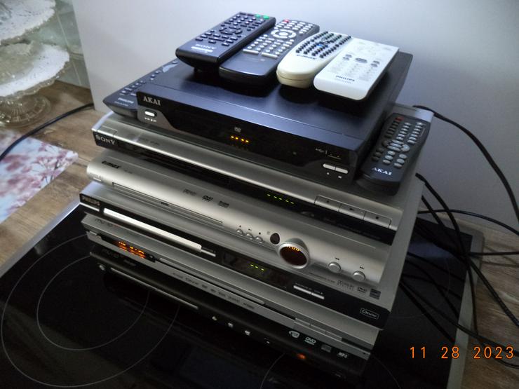 Bild 3: DVD Player 6 Stück Mit Fernbedienung DviX ,USB + Silber Kette .