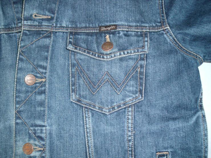 Bild 11: Jeans Jacke Wrangler Gr 48 + Silber Ring .