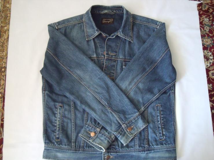 Bild 7: Jeans Jacke Wrangler Gr 48 + Silber Ring .