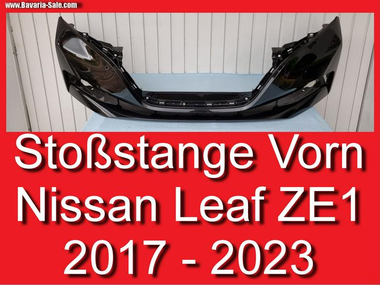 ❌ Stoßstange schwarz Scheinwerfer Nissan Leaf ZE1 2017-23 62022 5SH0H