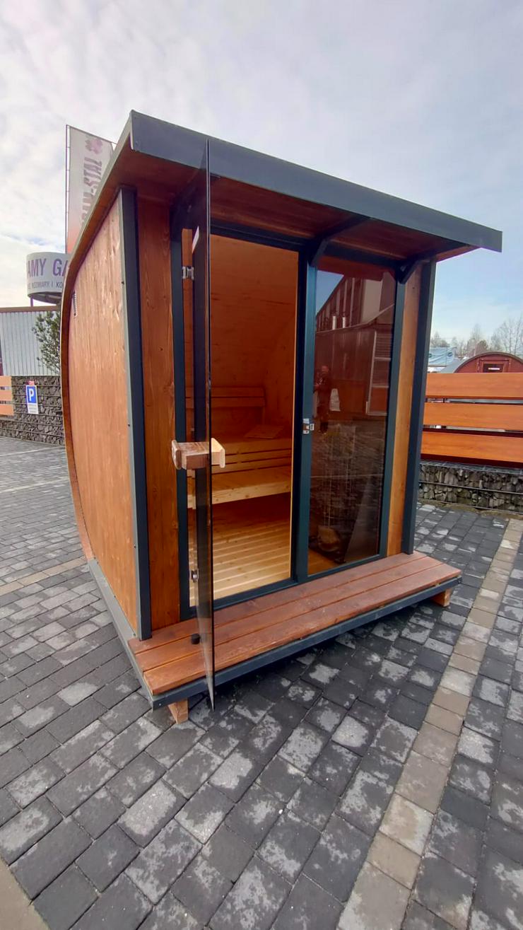 Garten Sauna Horisont M2 plus inkl. Ofen Fass Sauna Outdoor Sauna - Entspannung & Massage - Bild 1