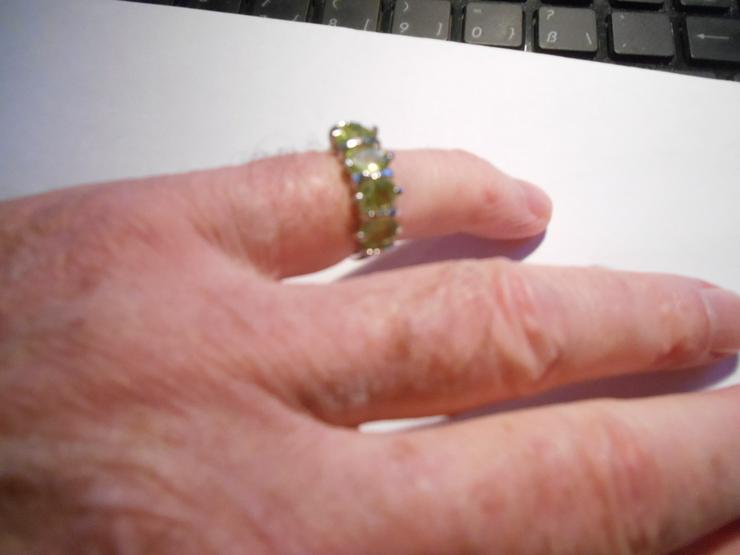 Rosenquarz Ring....Pridot.......Opal......Granat......Ring - Schmuck - Bild 5