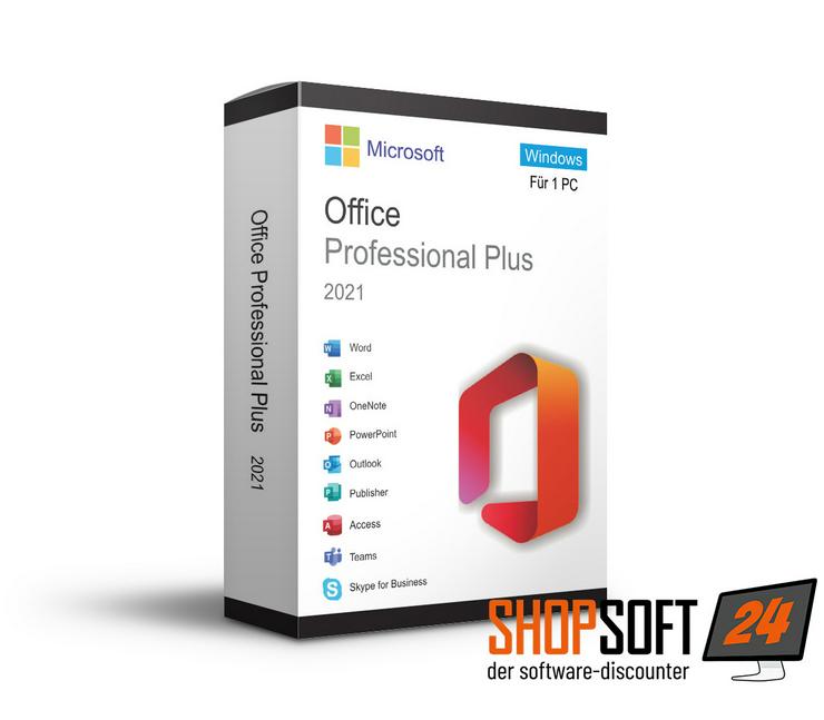Microsoft Office 2021 Professional Plus Original Software Digitalversand ESD