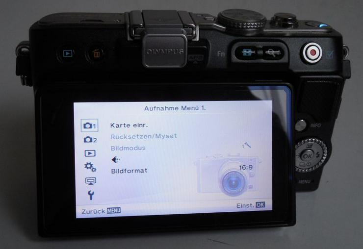 Digitalkamera Olympus Pen Lite E-PL3 14-150mm 1:4,0-5,6 - Digitalkameras (Kompaktkameras) - Bild 3
