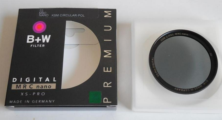 B+W Pol-Filter 58mm  - Objektive, Filter & Zubehör - Bild 2