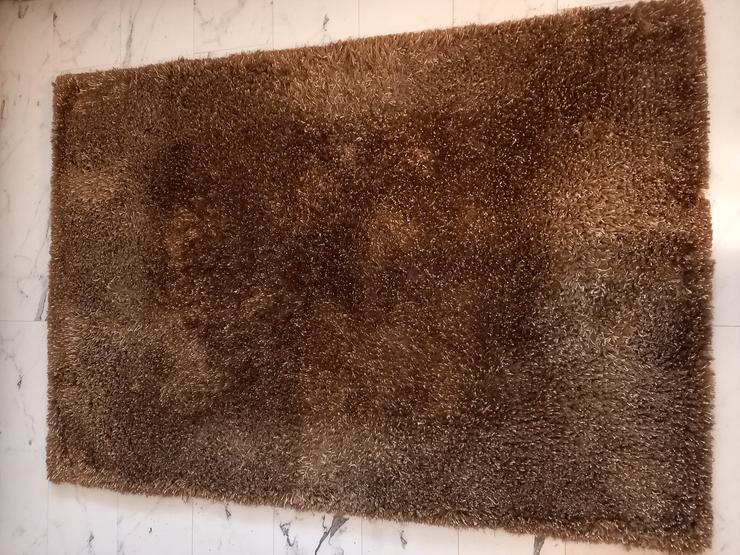 Handwebteppich, Musterring Bilbao, 200x140 cm, braun-creme-beige - Teppiche - Bild 6