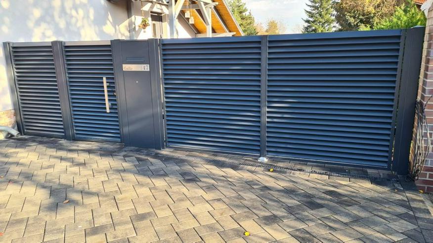 Zaun Metalltreppe Geländer Carport aus Polen mit Montage vor Ort