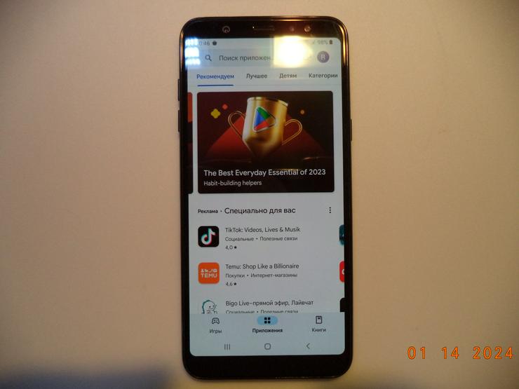 Bild 8: Samsung Galaxy A6 + 32GB schwarz  Defekt.